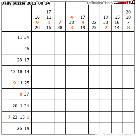 Daily puzzle 2012-08-14