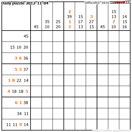 Daily puzzle 2012-11-04