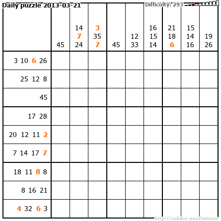 Daily puzzle 2013-03-21