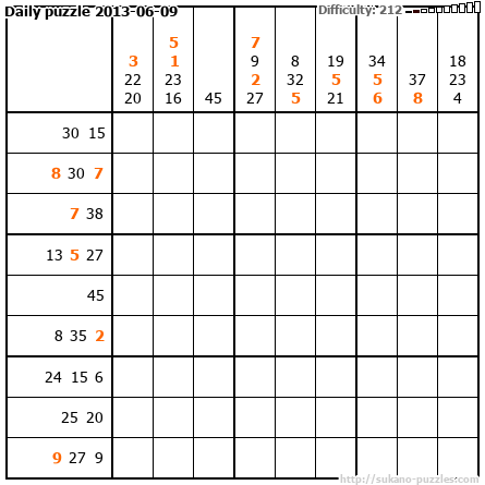 Daily puzzle 2013-06-09